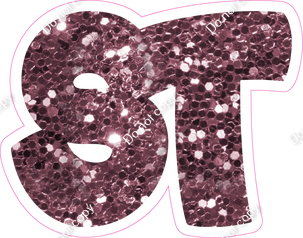 BBT 23.5" Individuals - Mauve Sparkle ST