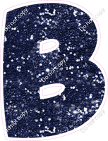 BBT 23.5" Individuals - Navy Blue Sparkle B