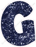 BBT 23.5" Individuals - Navy Blue Sparkle G