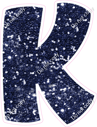 BBT 23.5" Individuals - Navy Blue Sparkle K