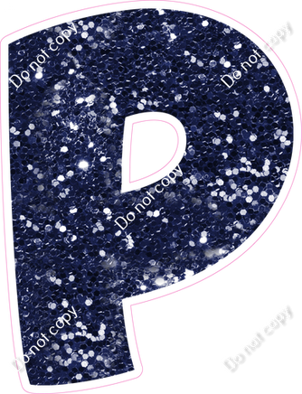 BBT 23.5" Individuals - Navy Blue Sparkle P