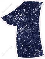 BBT 23.5" Individuals - Navy Blue Sparkle 1