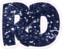 BBT 23.5" Individuals - Navy Blue Sparkle RD