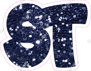 BBT 23.5" Individuals - Navy Blue Sparkle ST