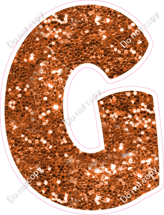 BBT 23.5" Individuals - Orange Sparkle G