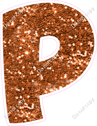 BBT 23.5" Individuals - Orange Sparkle P