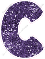 BBT 23.5" Individuals - Purple Sparkle C