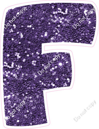 BBT 23.5" Individuals - Purple Sparkle F