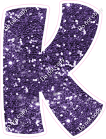 BBT 23.5" Individuals - Purple Sparkle K