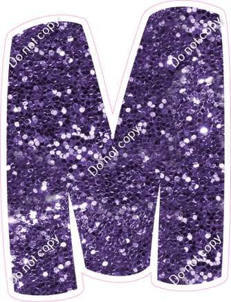 BBT 23.5" Individuals - Purple Sparkle M