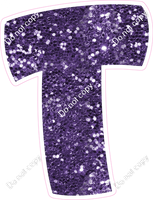 BBT 23.5" Individuals - Purple Sparkle T