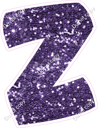 BBT 23.5" Individuals - Purple Sparkle Z