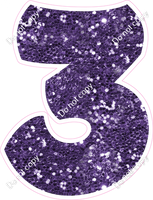 BBT 23.5" Individuals - Purple Sparkle 3