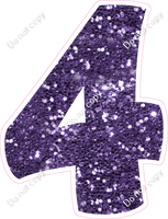 BBT 23.5" Individuals - Purple Sparkle 4