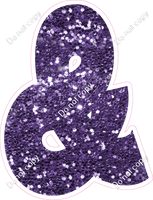 BBT 23.5" Individuals - Purple Sparkle &