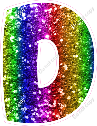 BBT 23.5" Individuals - Rainbow Sparkle D