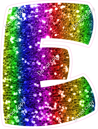 BBT 23.5" Individuals - Rainbow Sparkle E