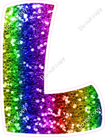 BBT 23.5" Individuals - Rainbow Sparkle L