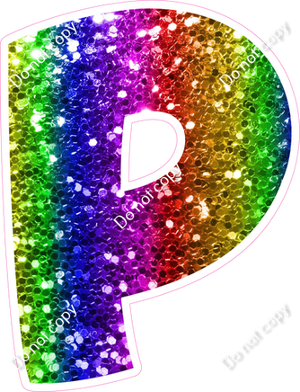 BBT 23.5" Individuals - Rainbow Sparkle P