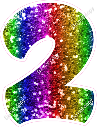 BBT 23.5" Individuals - Rainbow Sparkle 2