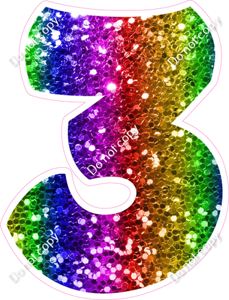 BBT 23.5" Individuals - Rainbow Sparkle 3