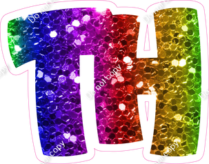 BBT 23.5" Individuals - Rainbow Sparkle TH