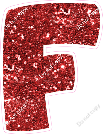 BBT 23.5" Individuals - Red Sparkle F