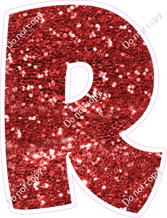 BBT 23.5" Individuals - Red Sparkle R