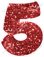 BBT 23.5" Individuals - Red Sparkle 5