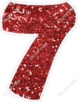 BBT 23.5" Individuals - Red Sparkle 7