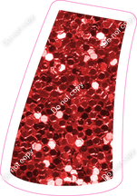 BBT 23.5" Individuals - Red Sparkle Apostrophe