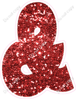 BBT 23.5" Individuals - Red Sparkle &