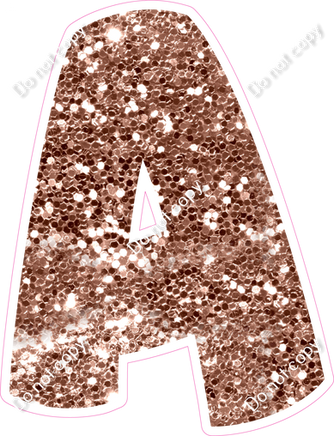 BBT 23.5" Individuals - Rose Gold Sparkle A