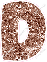 BBT 23.5" Individuals - Rose Gold Sparkle D