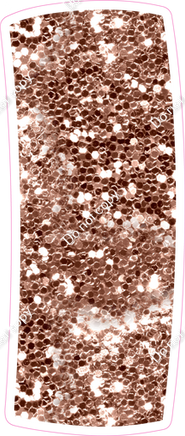 BBT 23.5" Individuals - Rose Gold Sparkle I