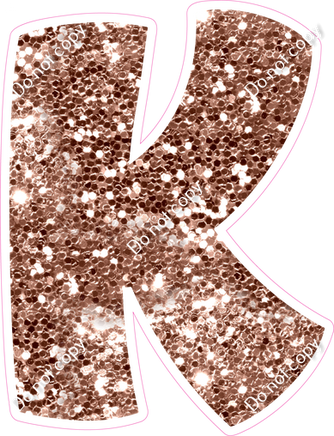 BBT 23.5" Individuals - Rose Gold Sparkle K