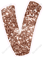 BBT 23.5" Individuals - Rose Gold Sparkle V