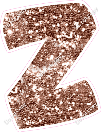 BBT 23.5" Individuals - Rose Gold Sparkle Z