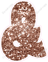 BBT 23.5" Individuals - Rose Gold Sparkle &