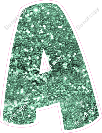 BBT 23.5" Individuals - Sea Foam Sparkle A