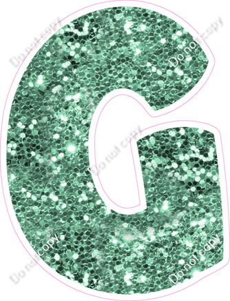 BBT 23.5" Individuals - Sea Foam Sparkle G