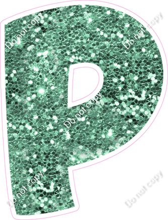 BBT 23.5" Individuals - Sea Foam Sparkle P