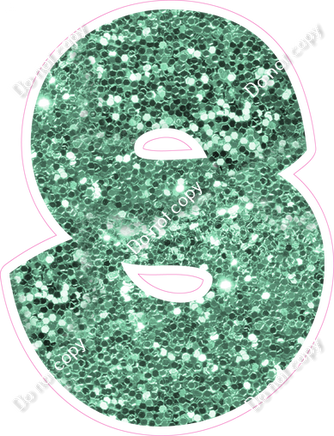 BBT 23.5" Individuals - Sea Foam Sparkle S