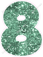 BBT 23.5" Individuals - Sea Foam Sparkle 8