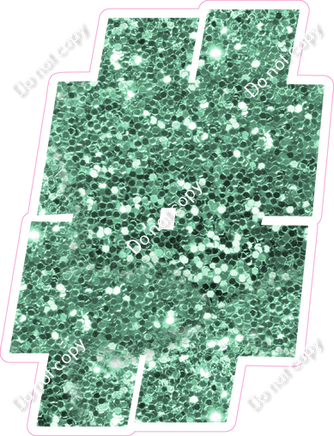 BBT 23.5" Individuals - Sea Foam Sparkle #