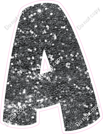 BBT 23.5" Individuals - Silver Sparkle A