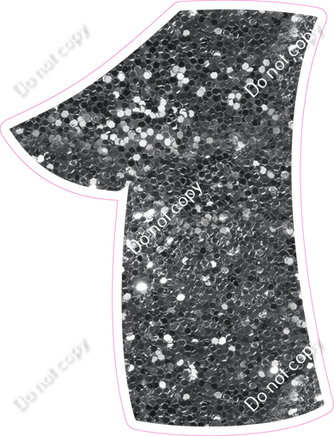 BBT 23.5" Individuals - Silver Sparkle 1