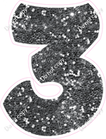 BBT 23.5" Individuals - Silver Sparkle 3