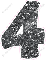 BBT 23.5" Individuals - Silver Sparkle 4