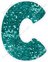 BBT 23.5" Individuals - Teal Sparkle C